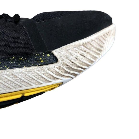 2017 Nike Kyrie 3 Black Yellow Size 14 - Picture 15 of 16